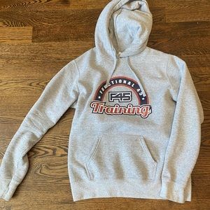 F45 hoodie - grey